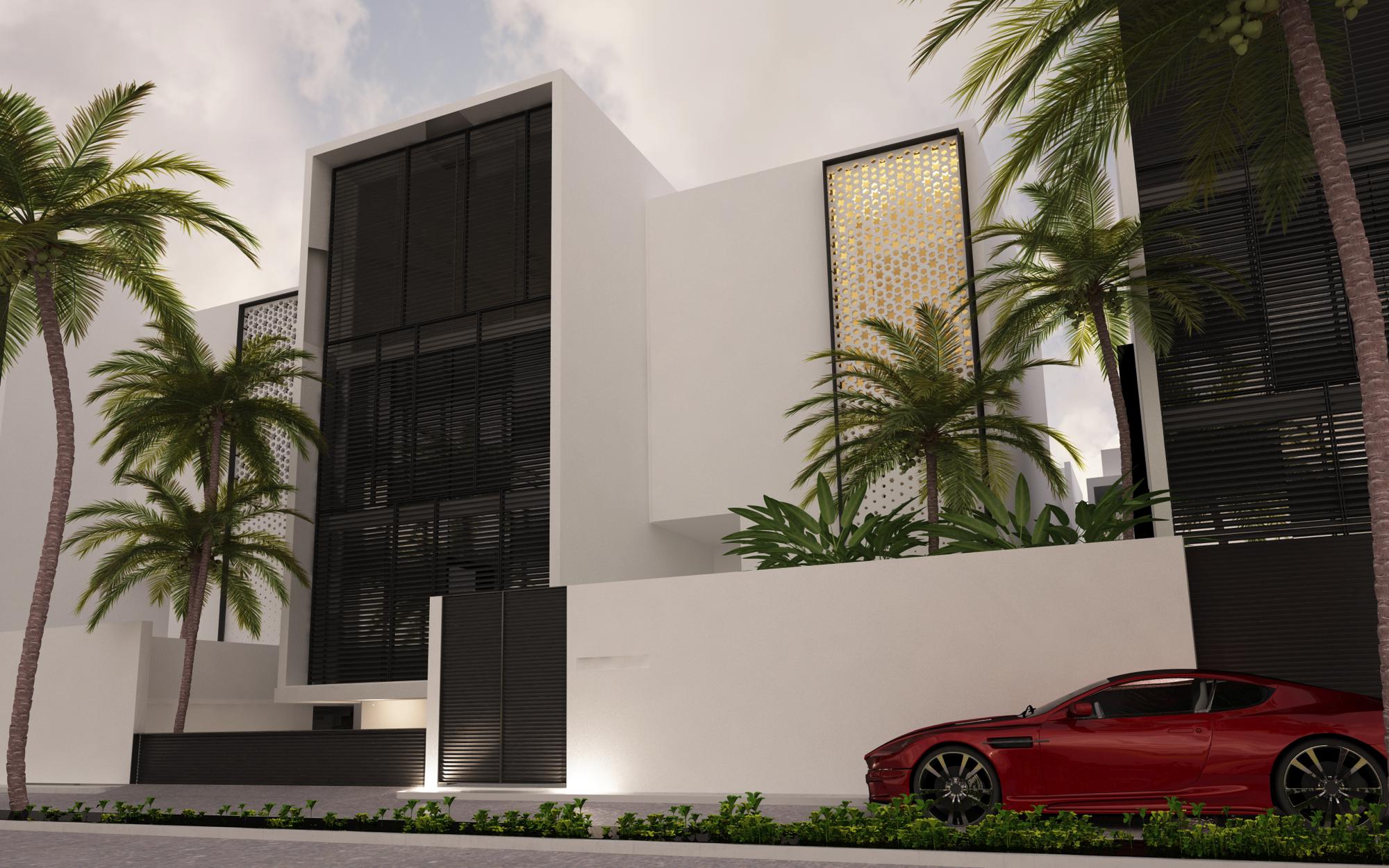 Jeddah Townhouses Front Street
