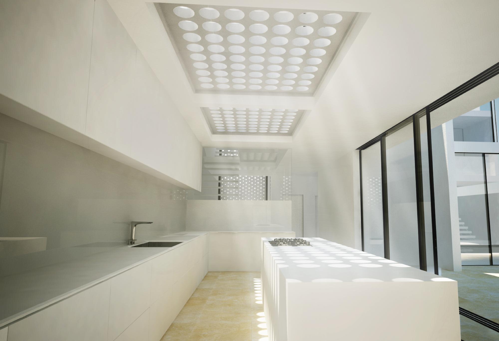 Jeddah Townhouses Kitchen Skylight